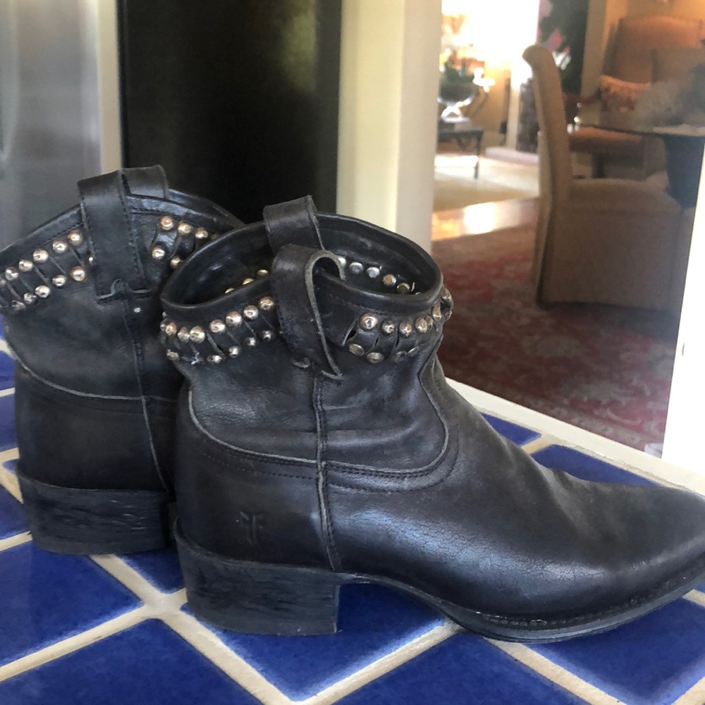 In Good Condition Frey Studded Booties